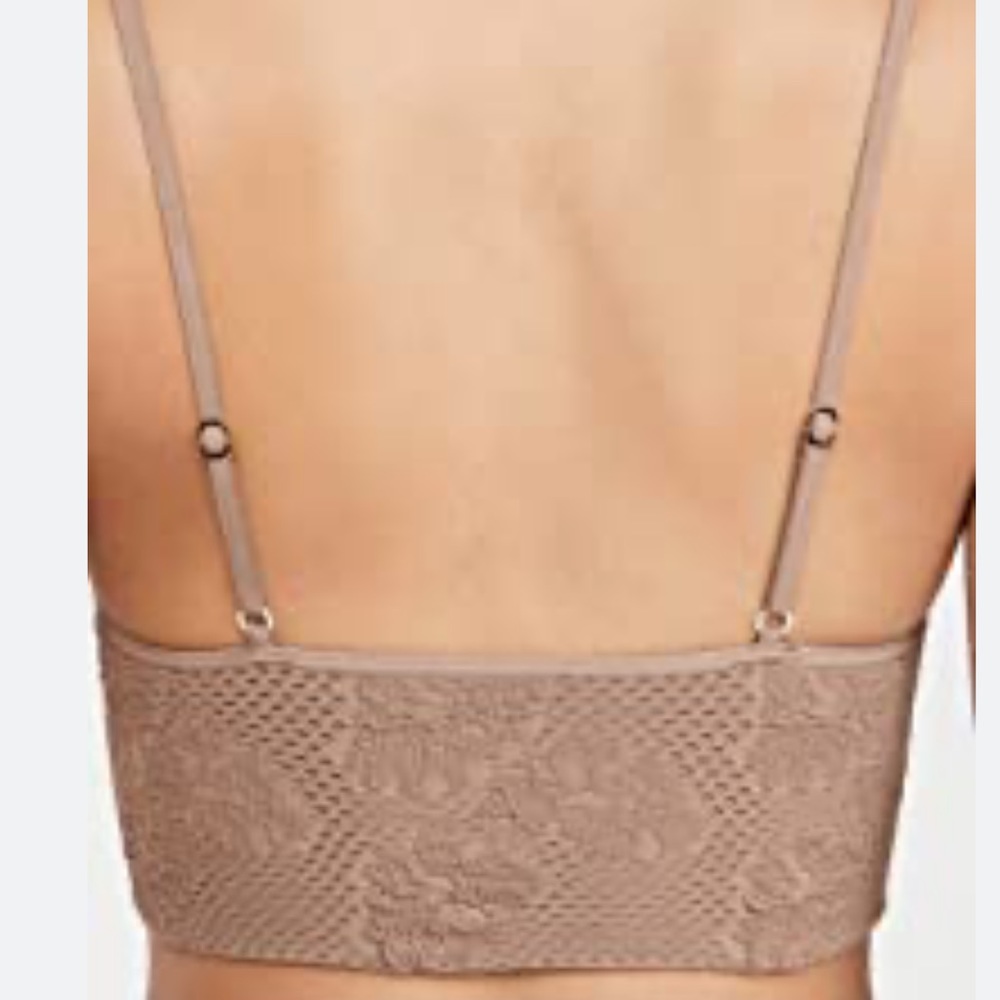 NEW🌺Free intimately people candy/mosaic lace steam seamless Bralette - Picture 15 of 17